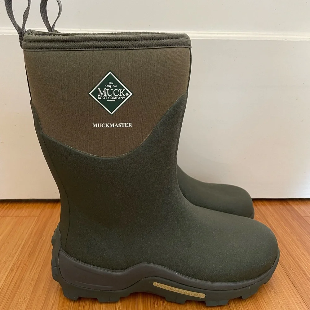 Muck Boot Company MuckMaster Men's Olive Green Rain & Snow Boots